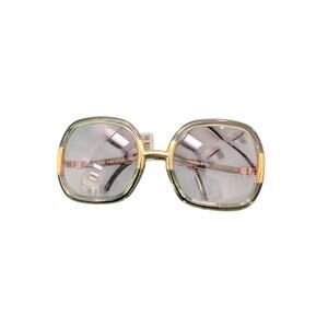 VTG Ted Lapidus Paris Sunglasses Women’s 1Size 70’-80’s OversizedLightGreenFrame